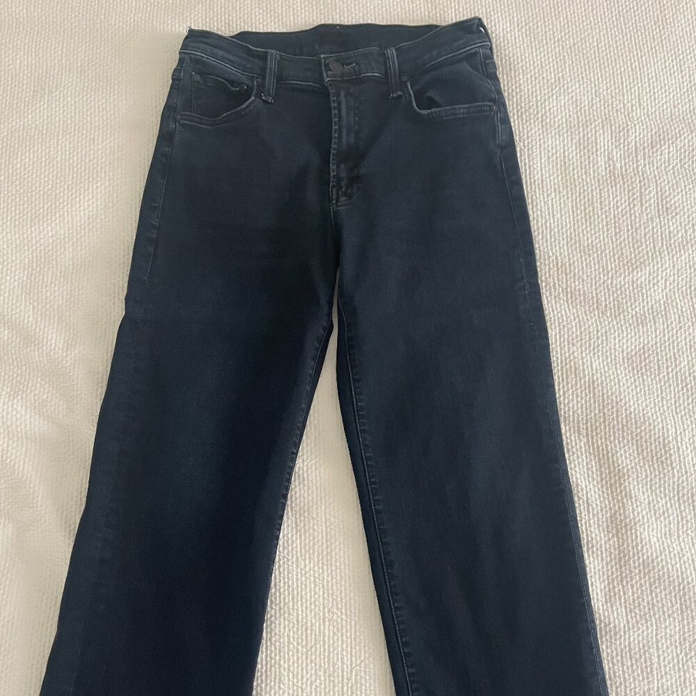 MOTHER The Lil' Mid Rise Rambler Zip Ankle, size 28